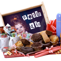 Desayuno bandeja con tu foto